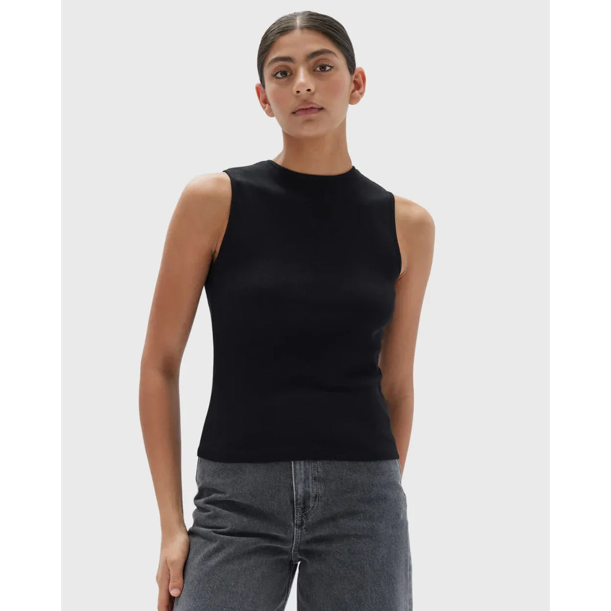 Havana Knit Top  -Black