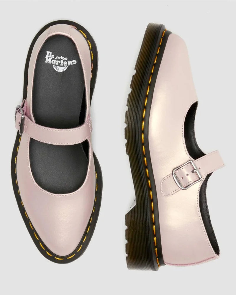 Elphie MJ Mary Jane Shoe - Powder Pink /Gold Shift