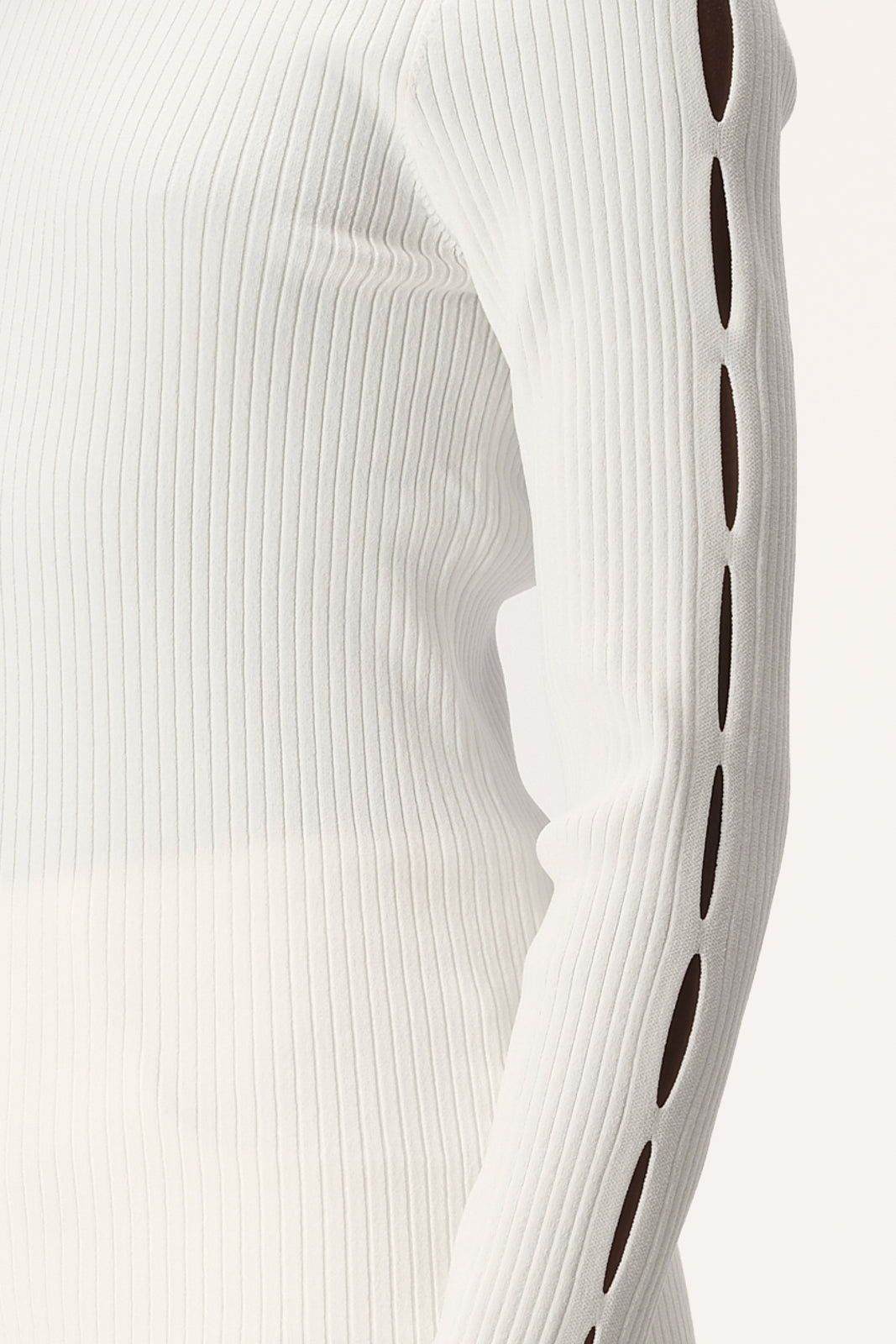 Nadia Knit Top - White