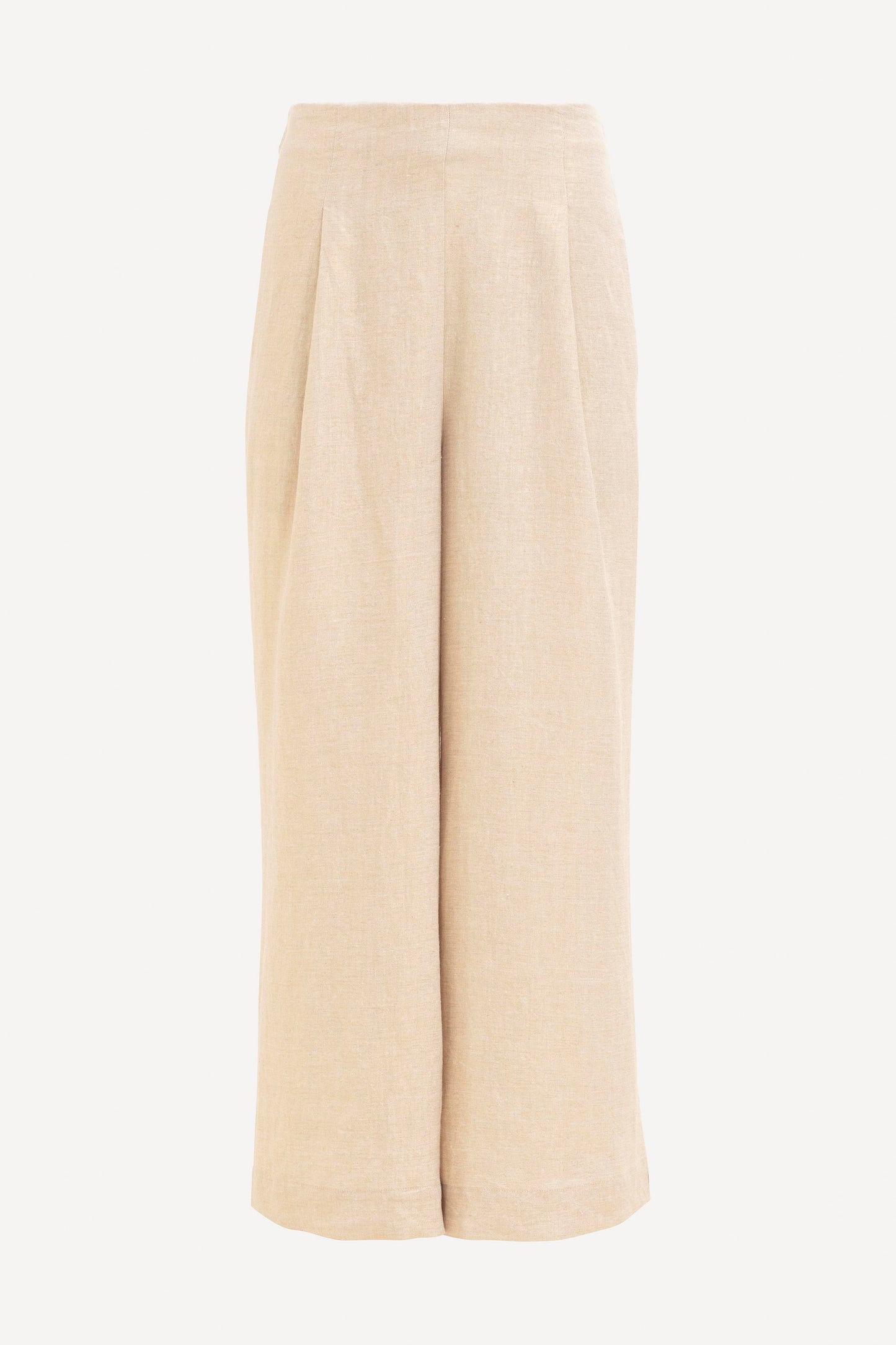 Metalen Pant - Gold Linen
