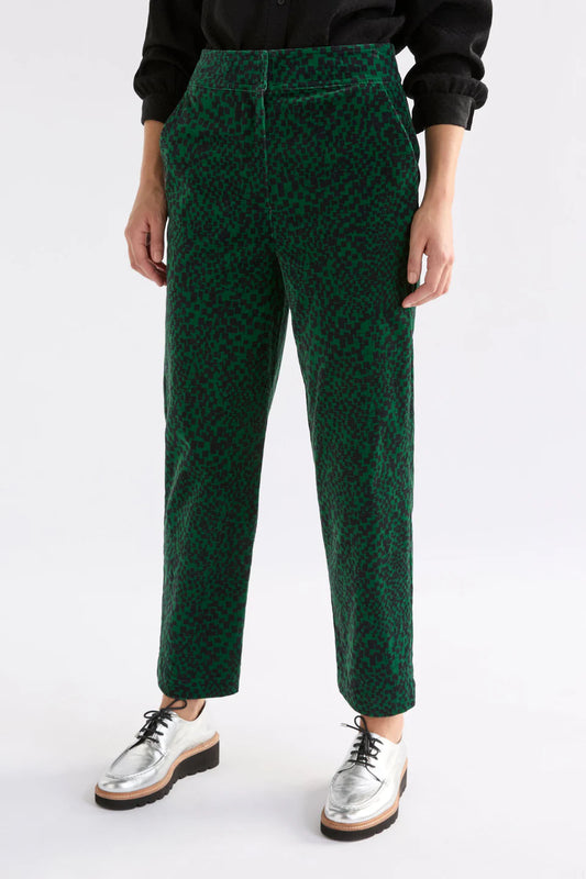 Altes Pant - Green Sinda Print