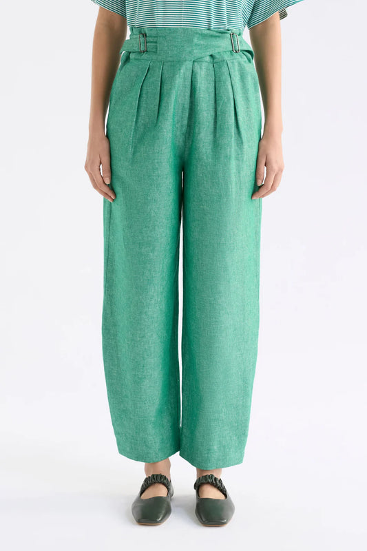 Alpah Pant - Green Speckle