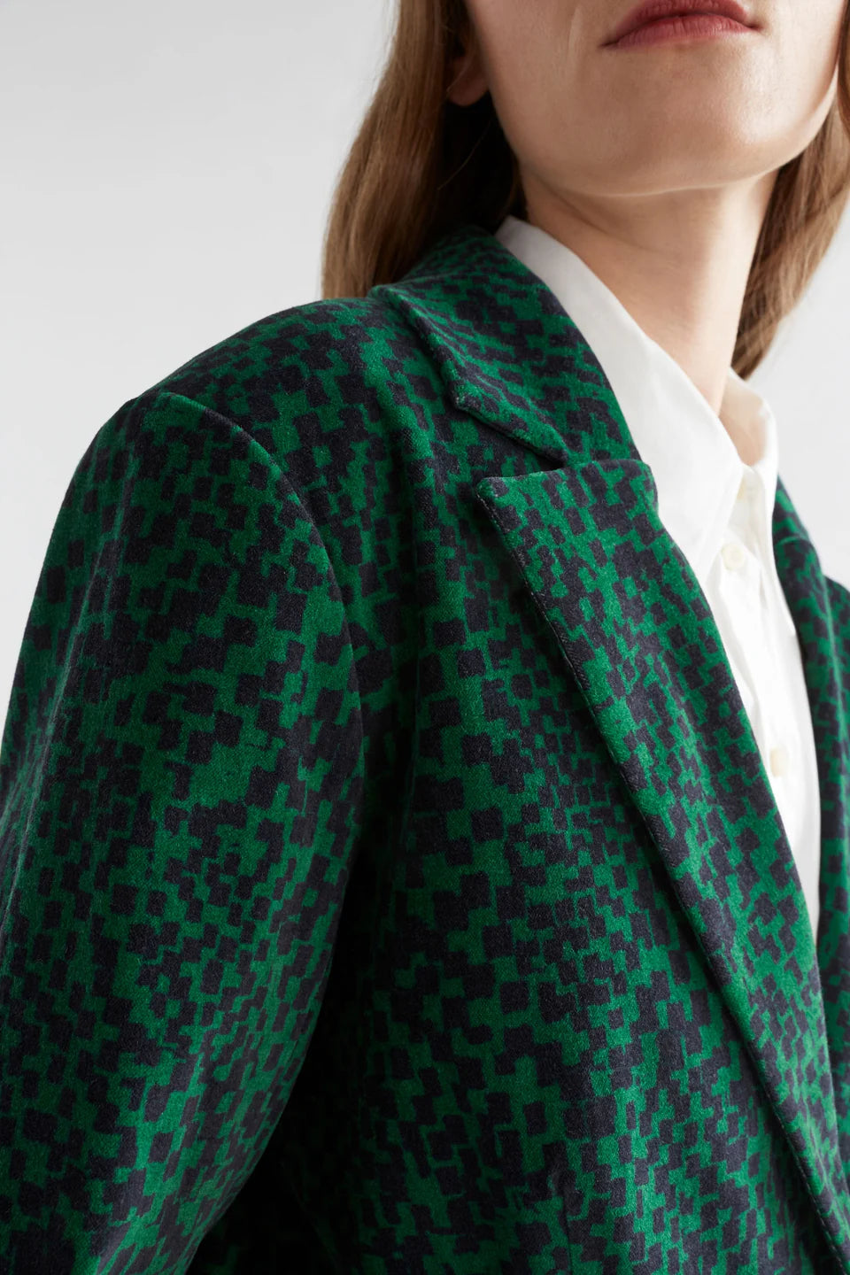 Atles Jacket - Green Sinda Print
