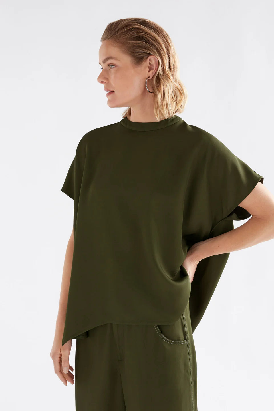 Hullu Top - Bright Olive