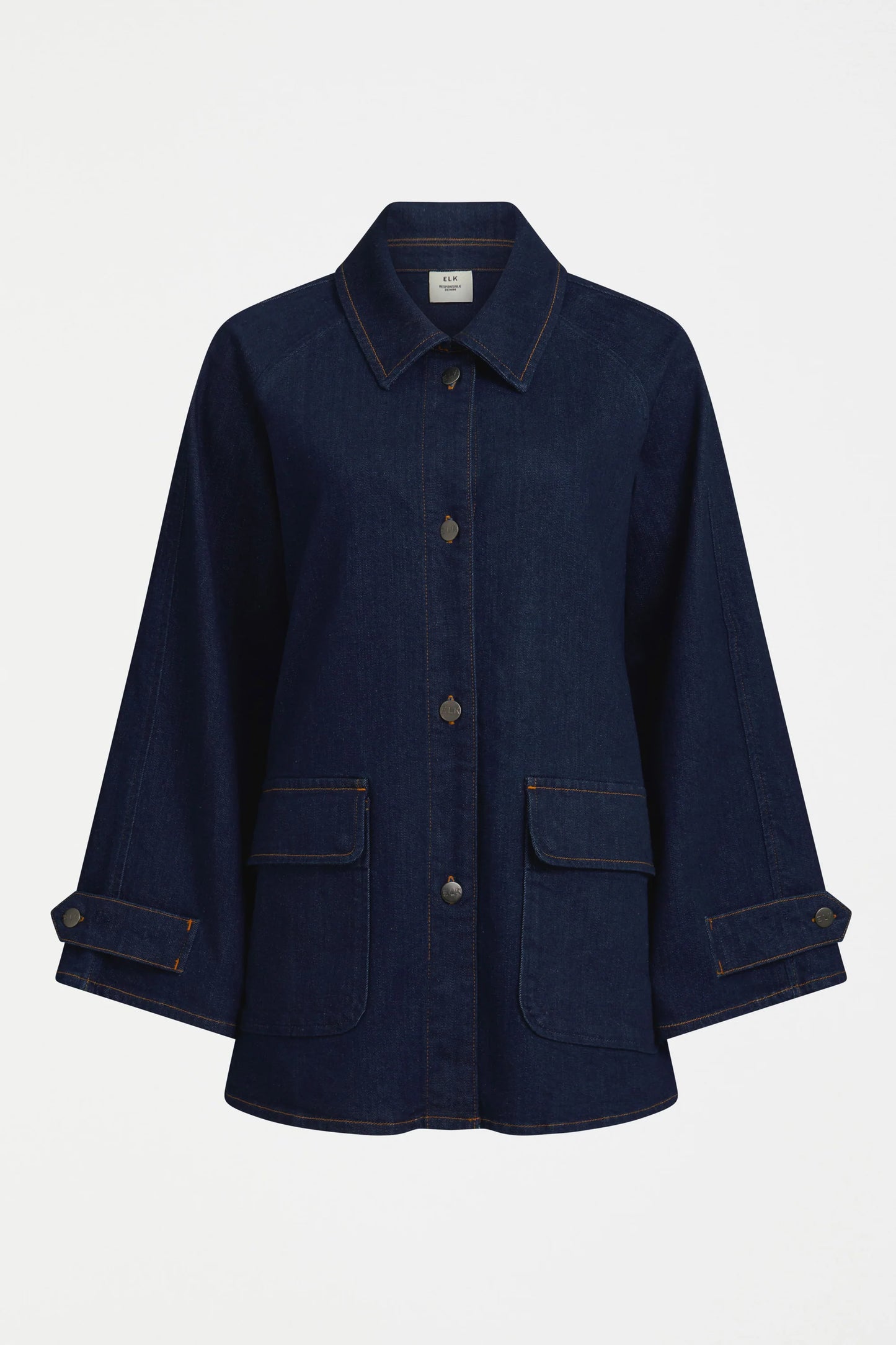 Myles Denim Jacket - Dark Blue Wash