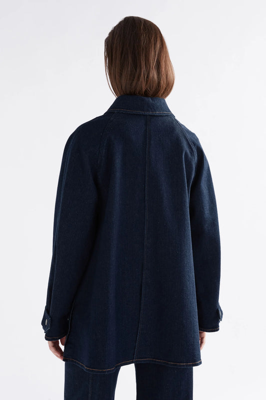 Myles Denim Jacket - Dark Blue Wash