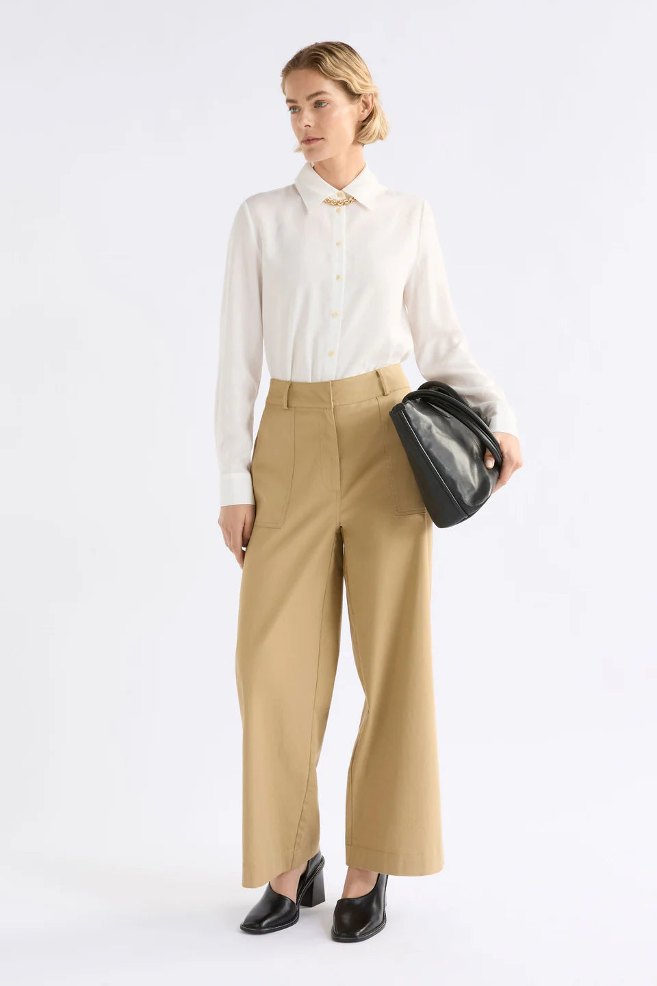 Kudel Pant - Almond
