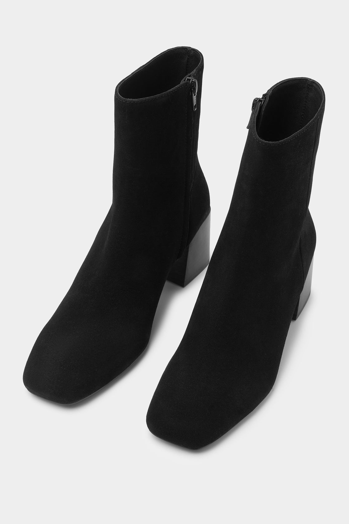 Kiara Suede Boot - Black