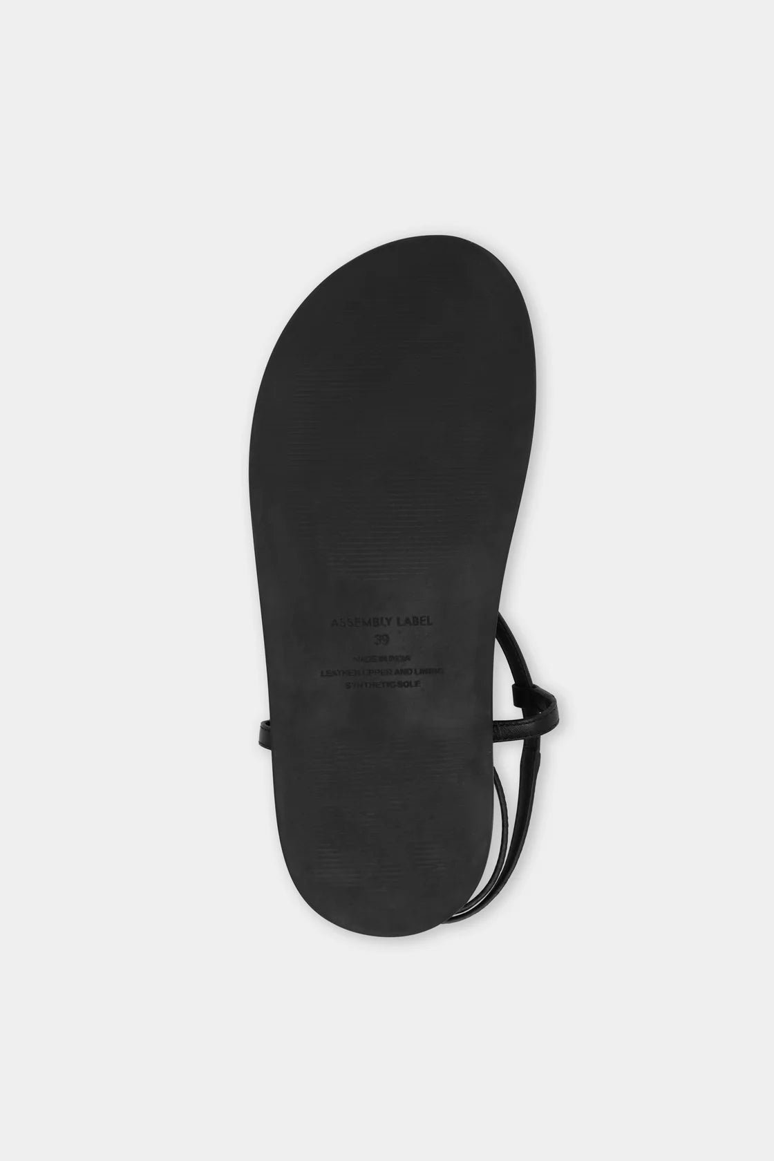 Hilary Leather Sandal - Black