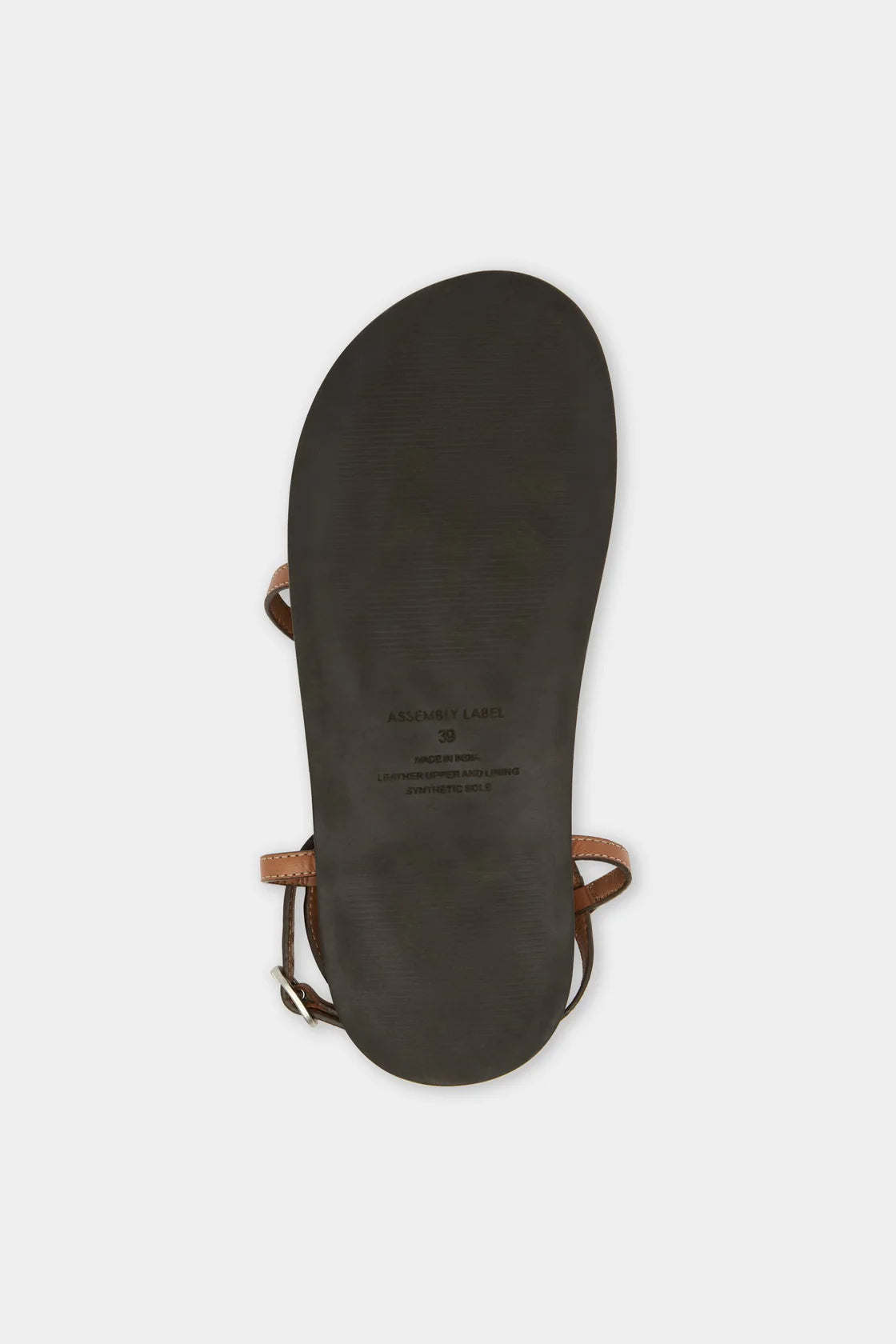 Hilary Leather Sandal - Tan