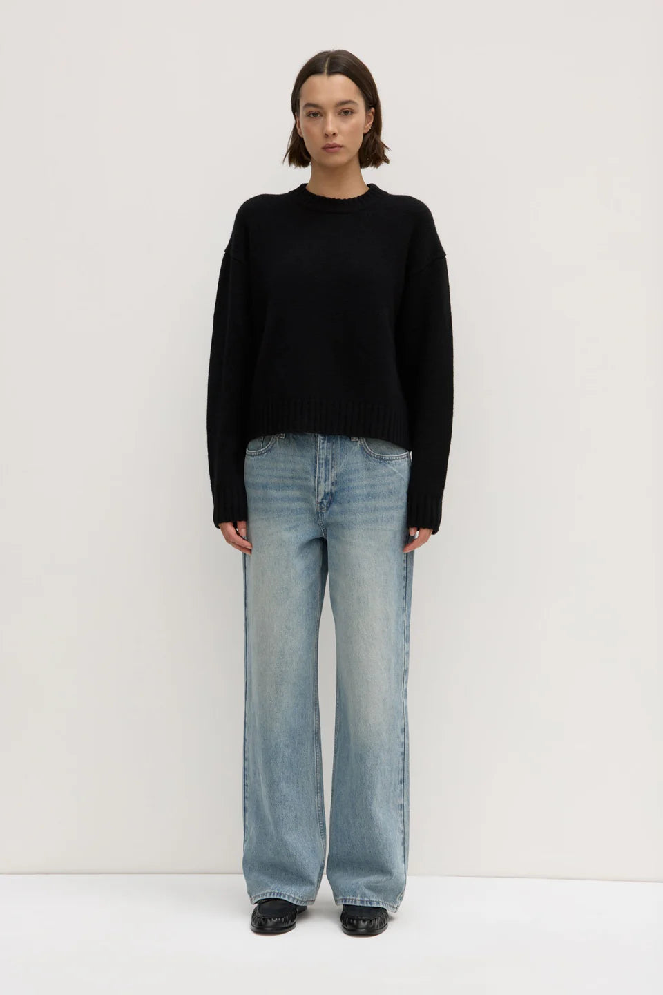 Beau Merino Wool Knit - Black