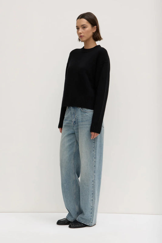 Beau Merino Wool Knit - Black