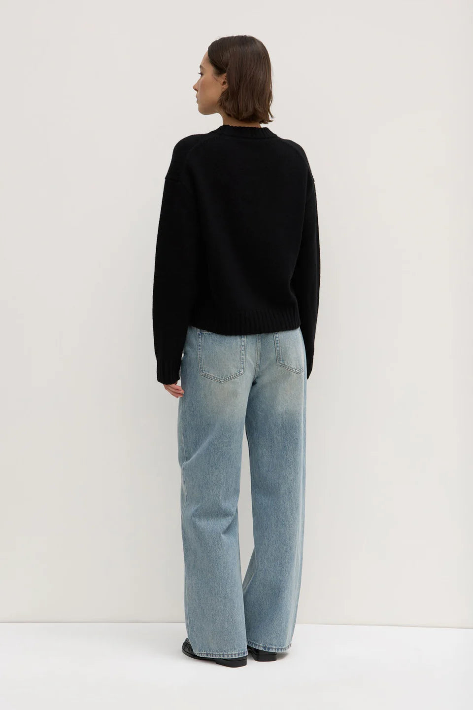 Beau Merino Wool Knit - Black