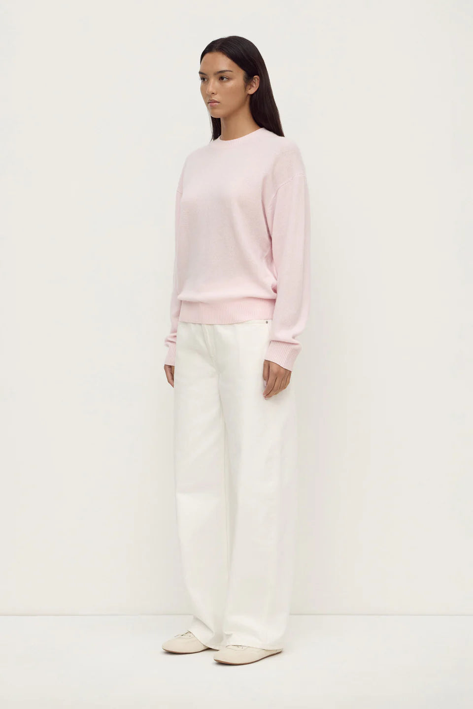 Carter Brushed Wool Sweater - Floss