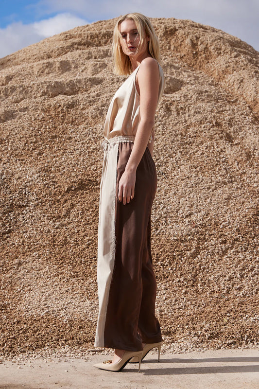 M.A Dainty Chin Chin - Cream Stripe