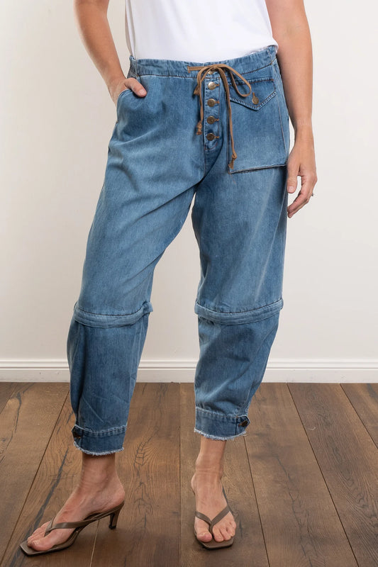 Trucker - Vintage Wash - Light Denim Cotton