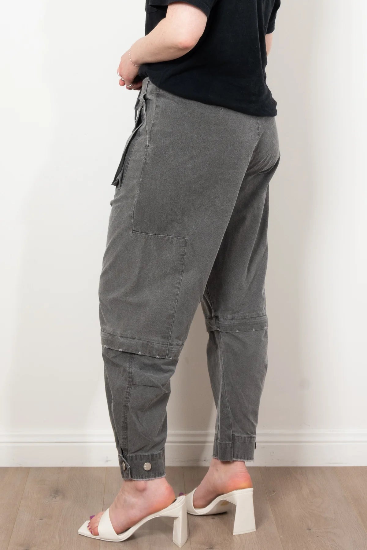 Trucker Canvas Pant - Grey