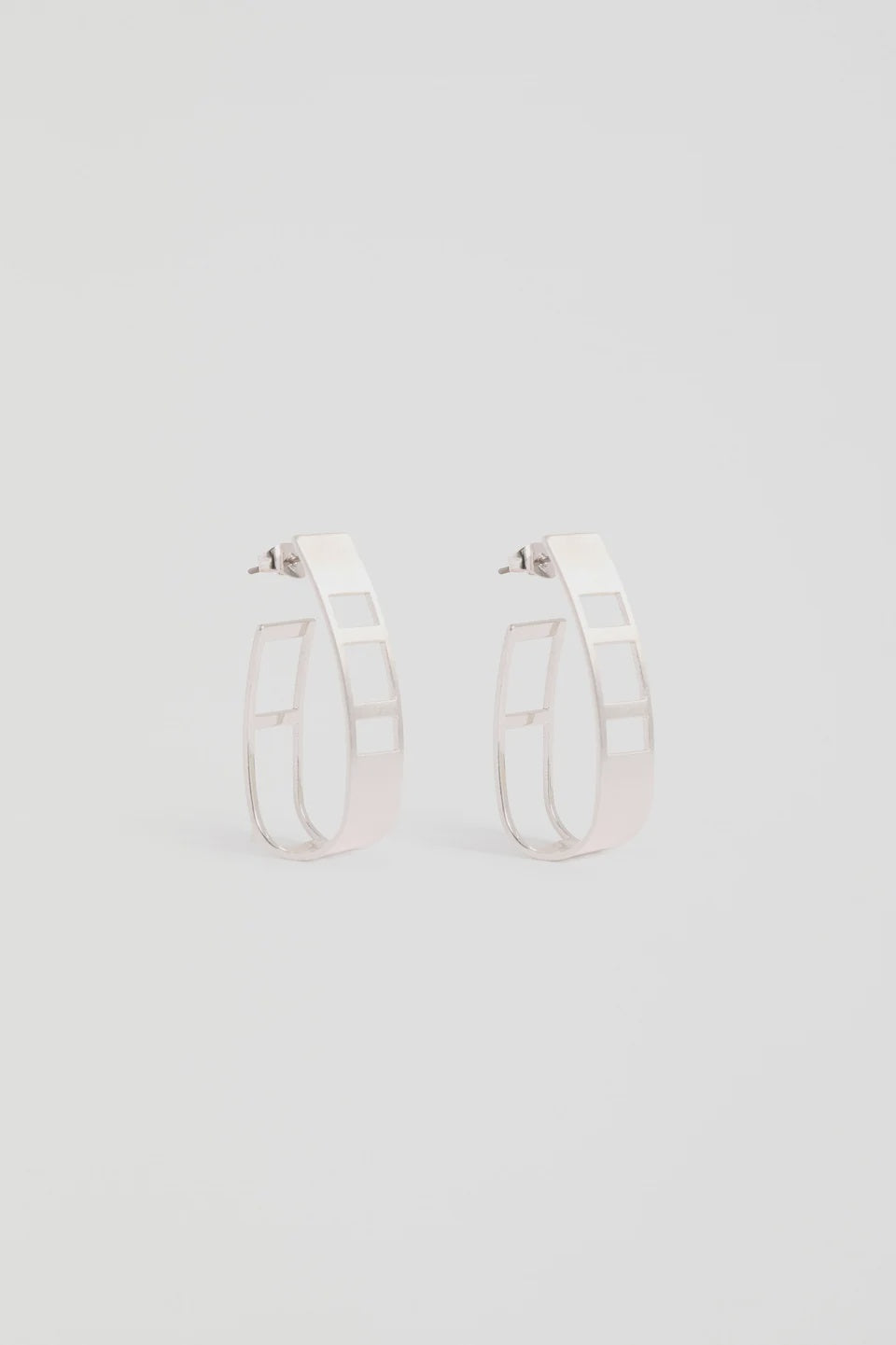 Skeni Earring - Silver