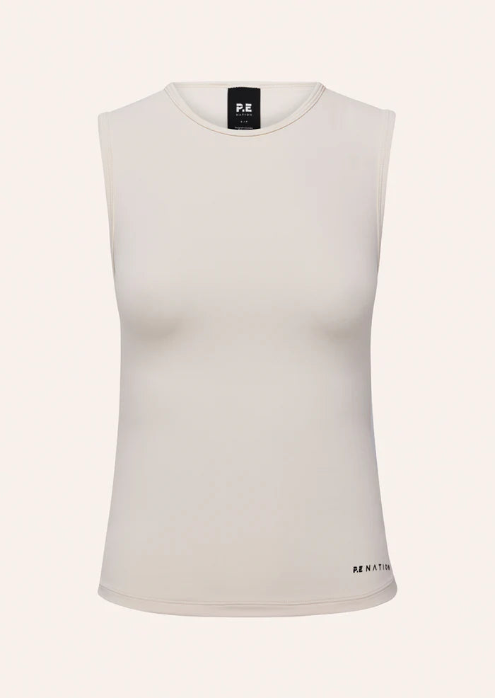 Foundation Muscle Tank - Whisper White Cream