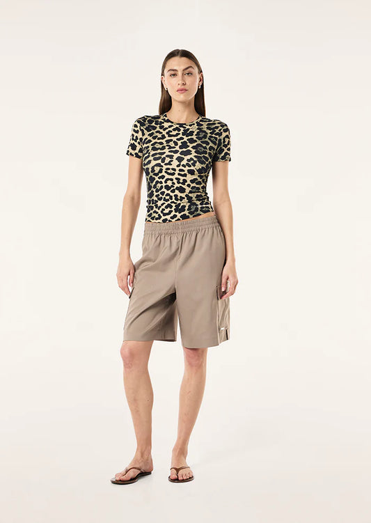 Foundation SS Tee - Leopard