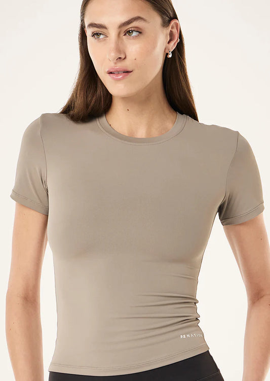 Foundation SS Tee - Moon Grey