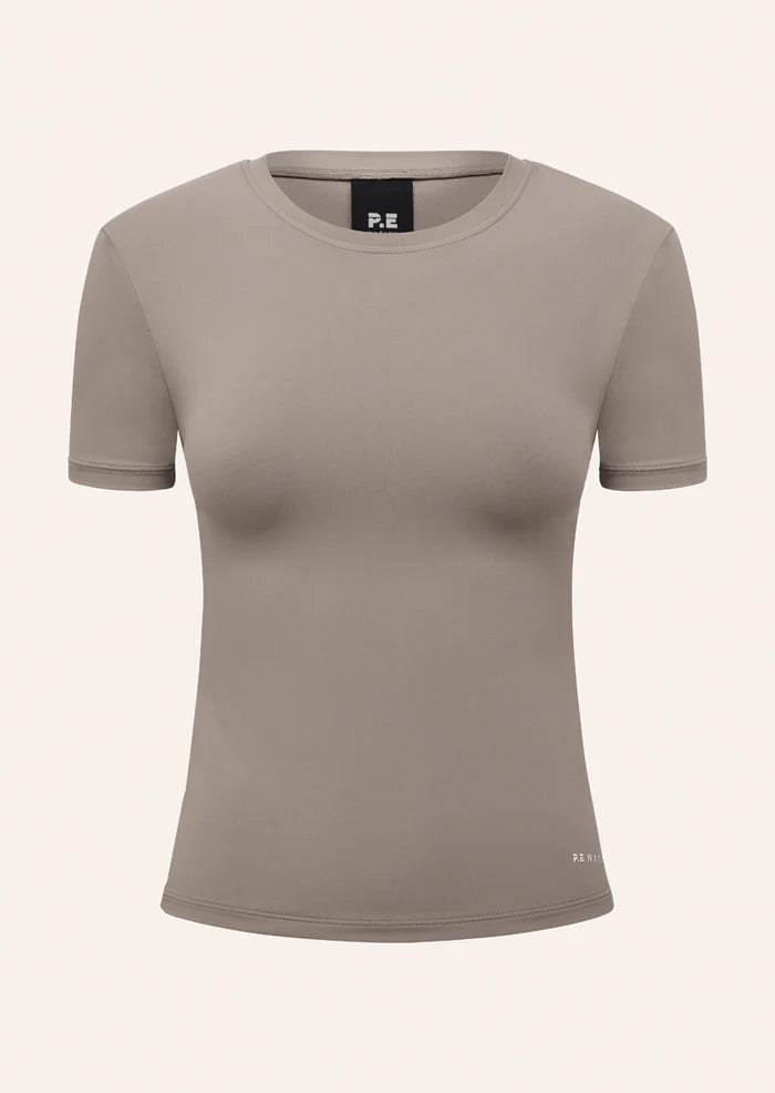 Foundation SS Tee - Moon Grey