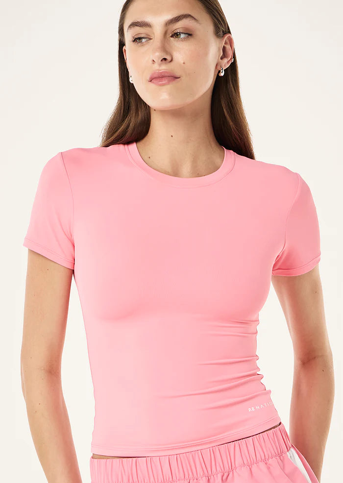 Foundation SS Tee - Pink Lemonade