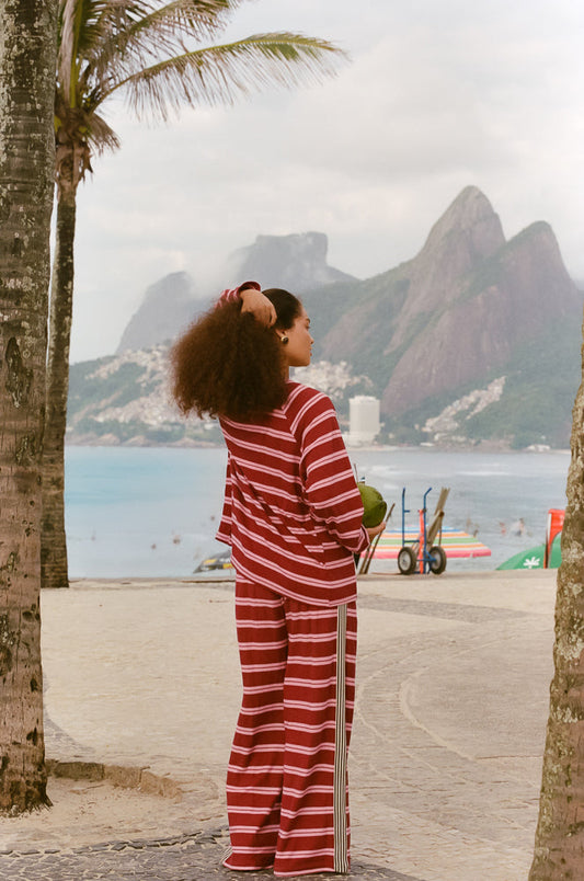 Hades Stripe Romey Sweater