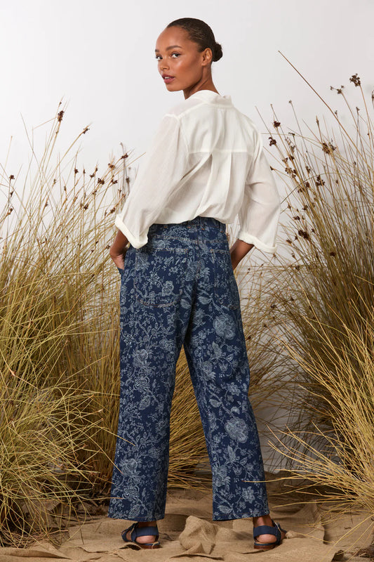 Disconnected Pant - Floral - Cotton