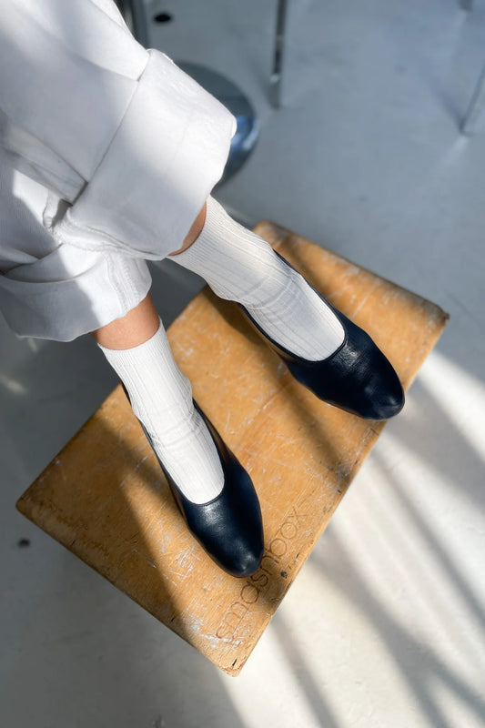 Le Bon Her Sox - Classic White