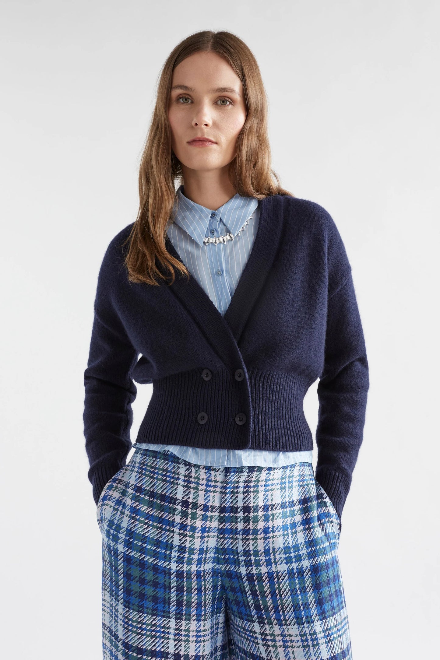 Knytte Cardigan - New Navy