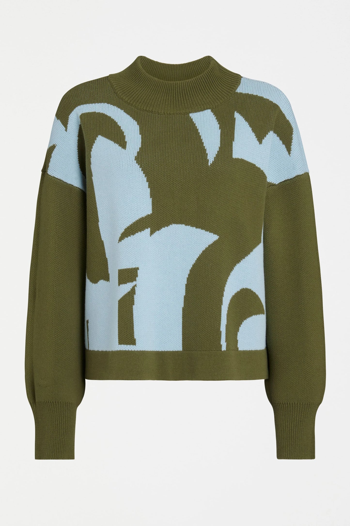 Leben Sweater - Washer Blue Artichoke