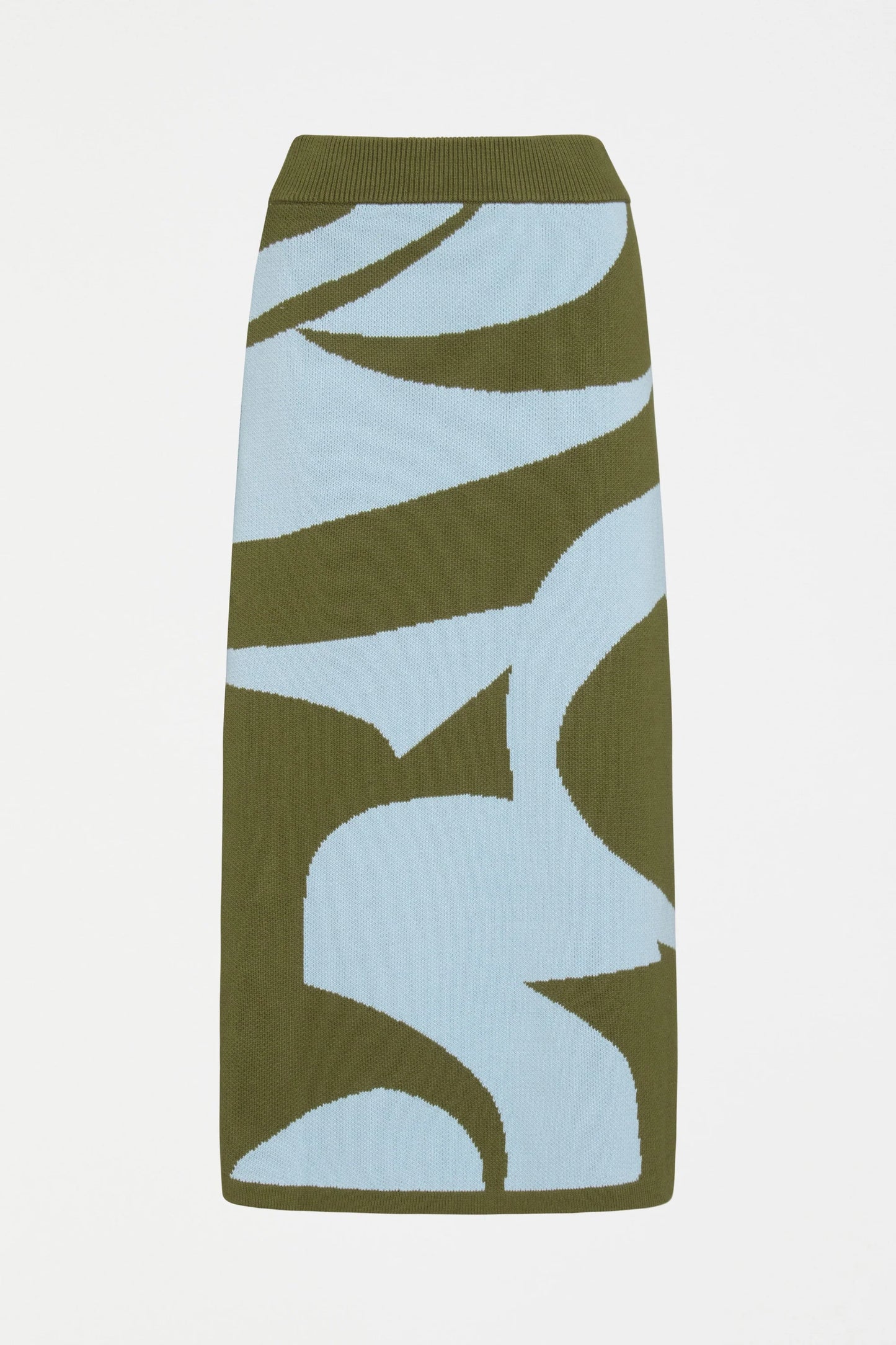 Leben Skirt - Washer Blue Artichoke