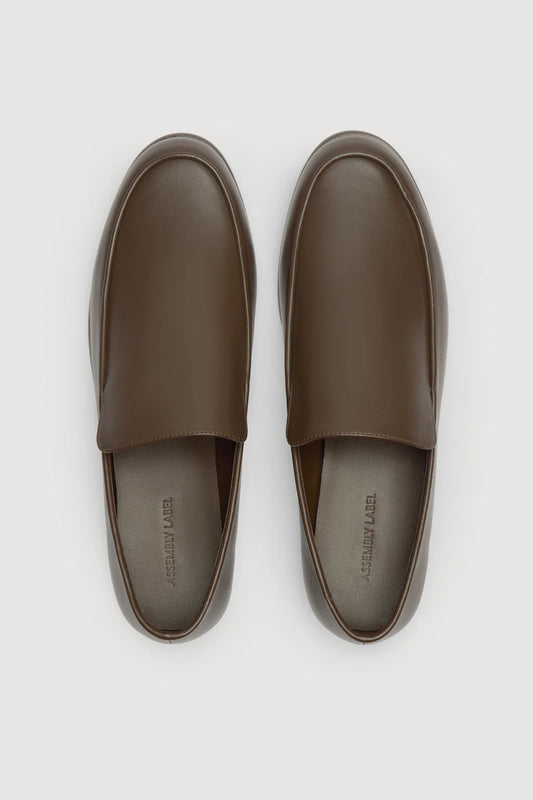 Kennedy Leather Loafer - Walnut