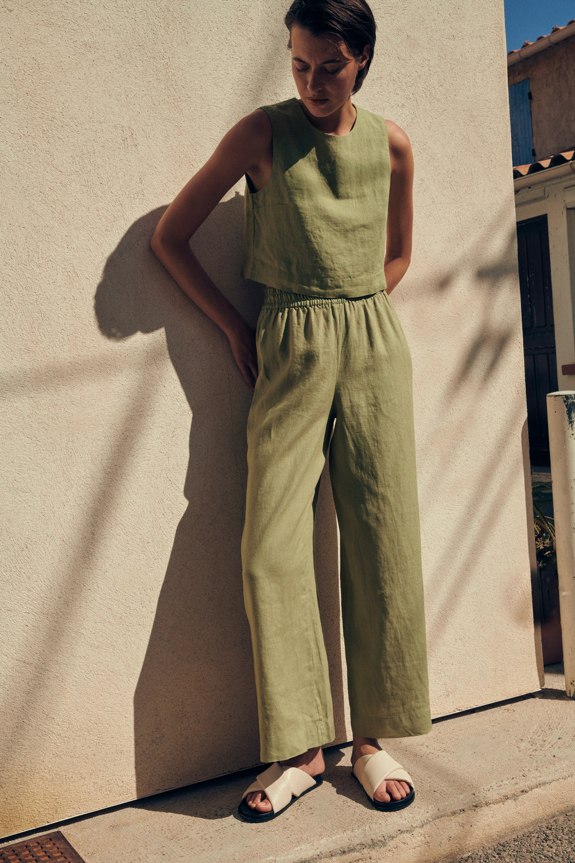 Nilsa Pants - Agave
