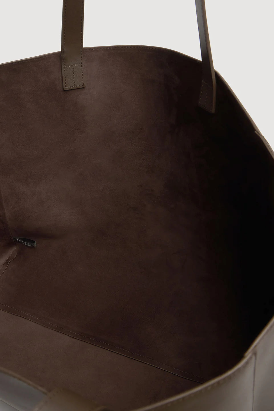 Marina Leather Tote - Walnut