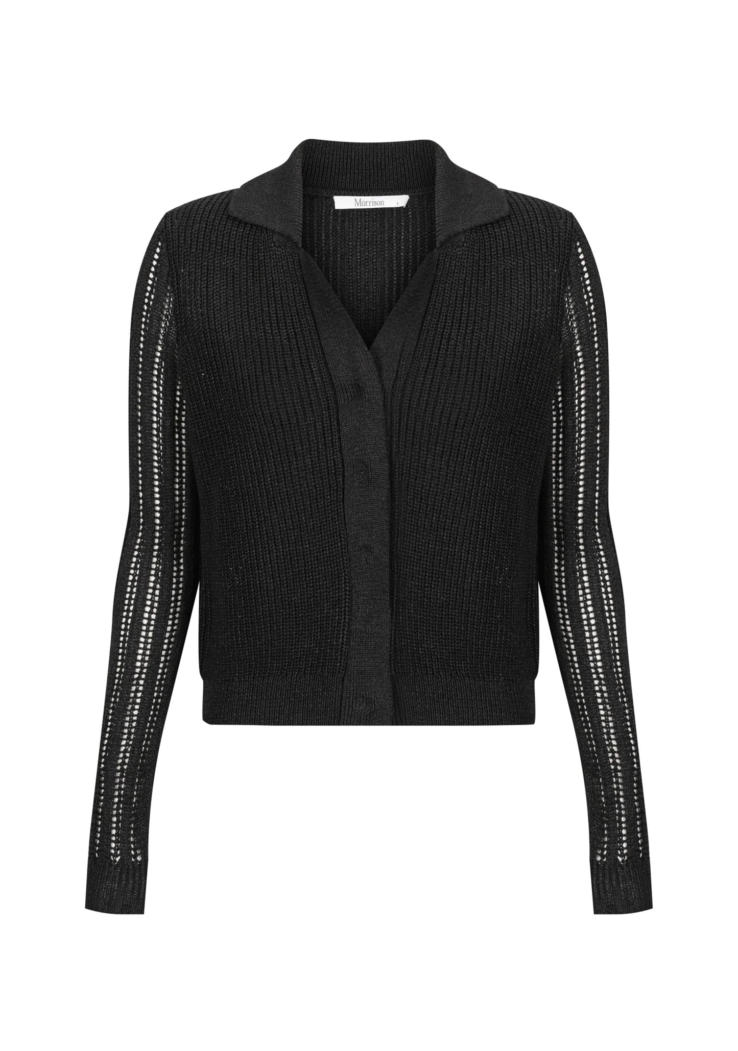 Byron Knit Cardigan - Black