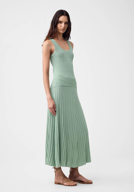 Calista Knit Skirt - Mint