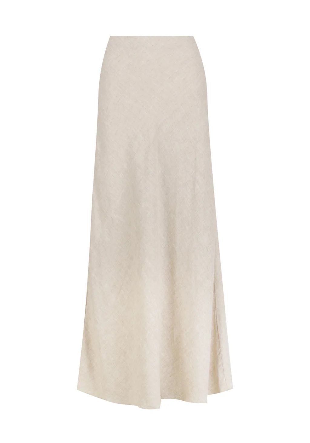 Kari Linen Skirt - Pebble