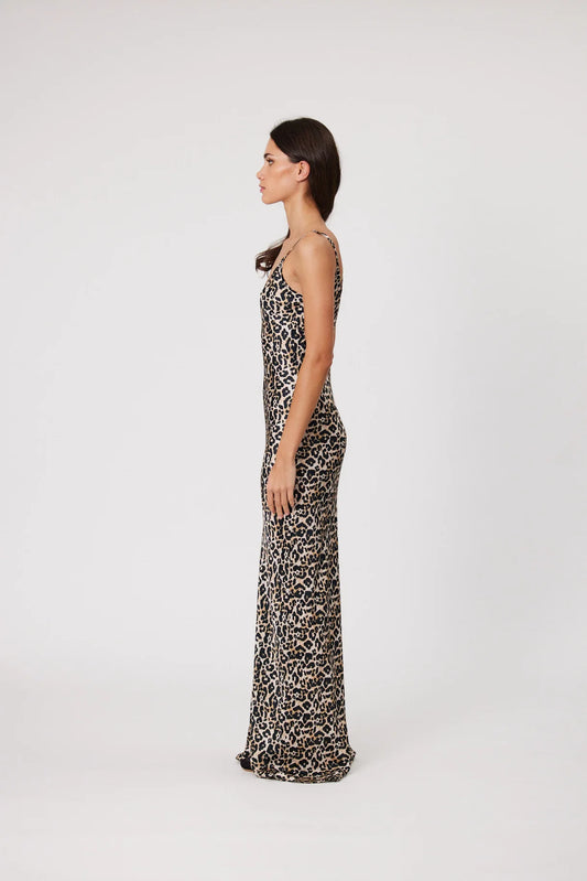 Parker Dress - Leopard