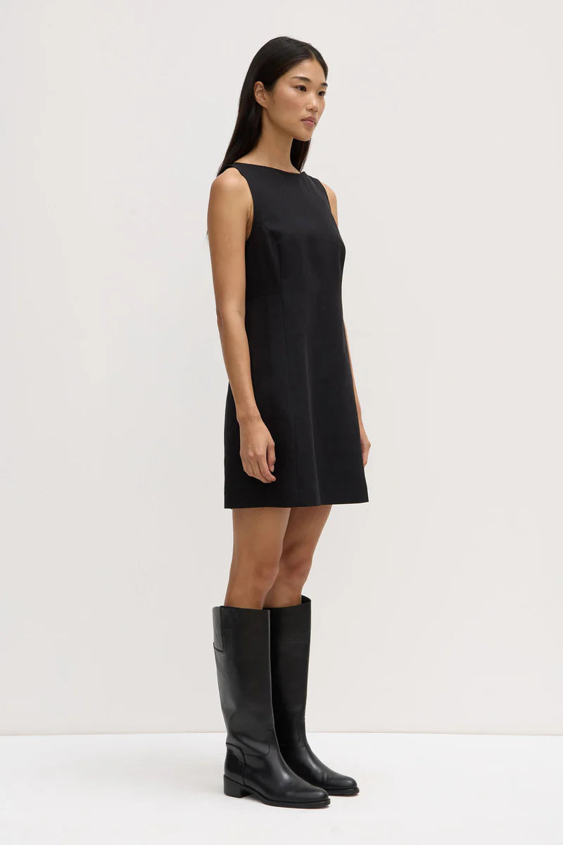 Octavia Mini Dress - Black