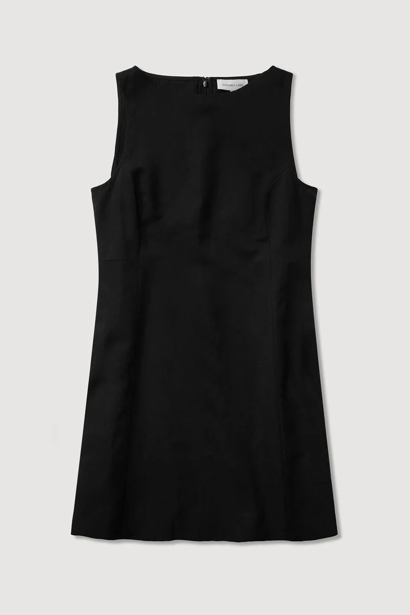 Octavia Mini Dress - Black
