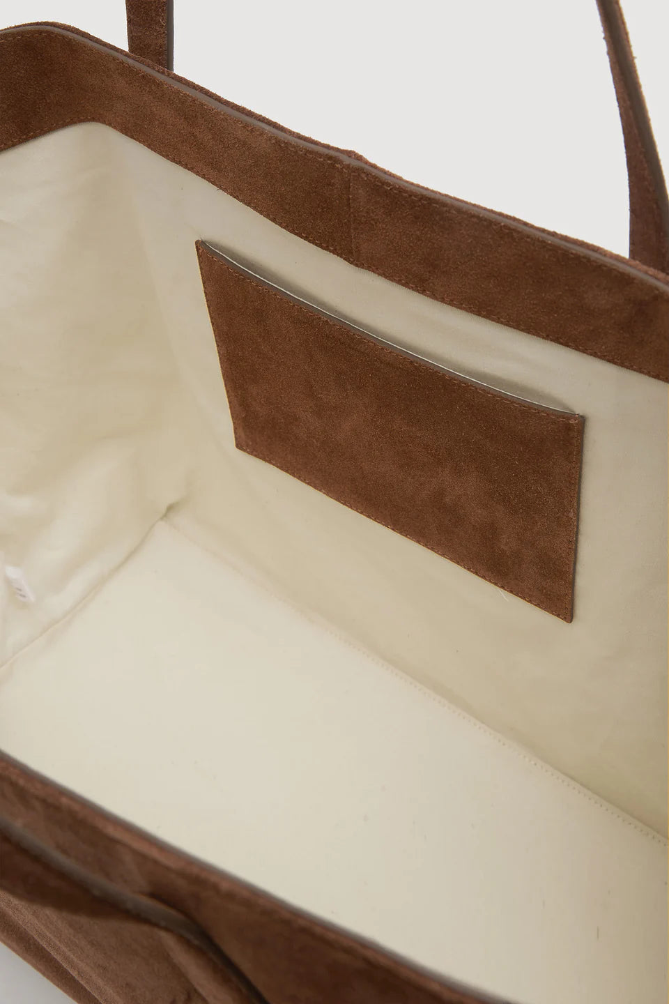 Olivia Suede Tote Bag - Amaro