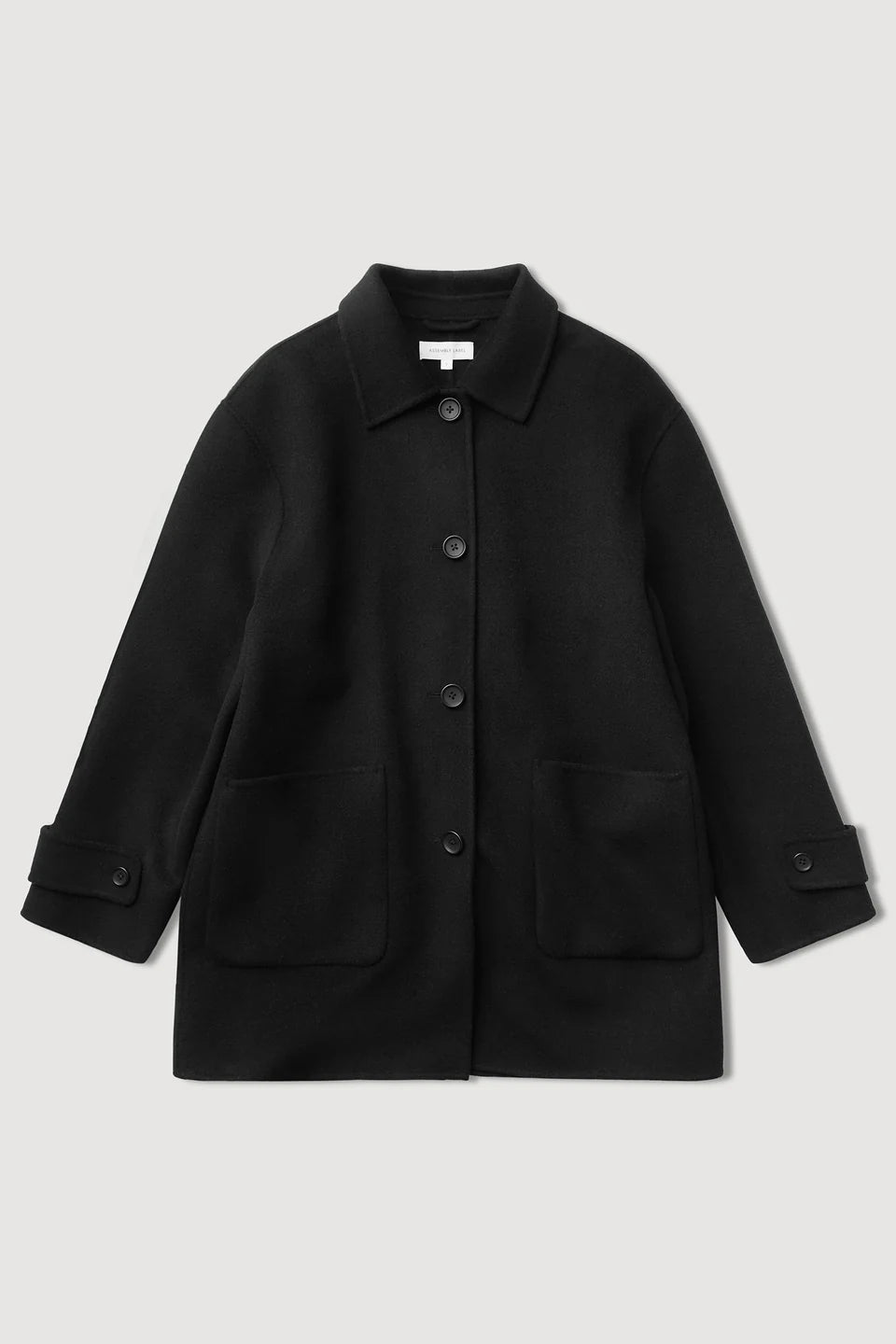 Pierra Wool Coat - Black