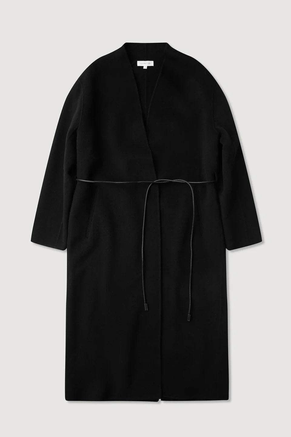 Rhea Wool Coat - Black