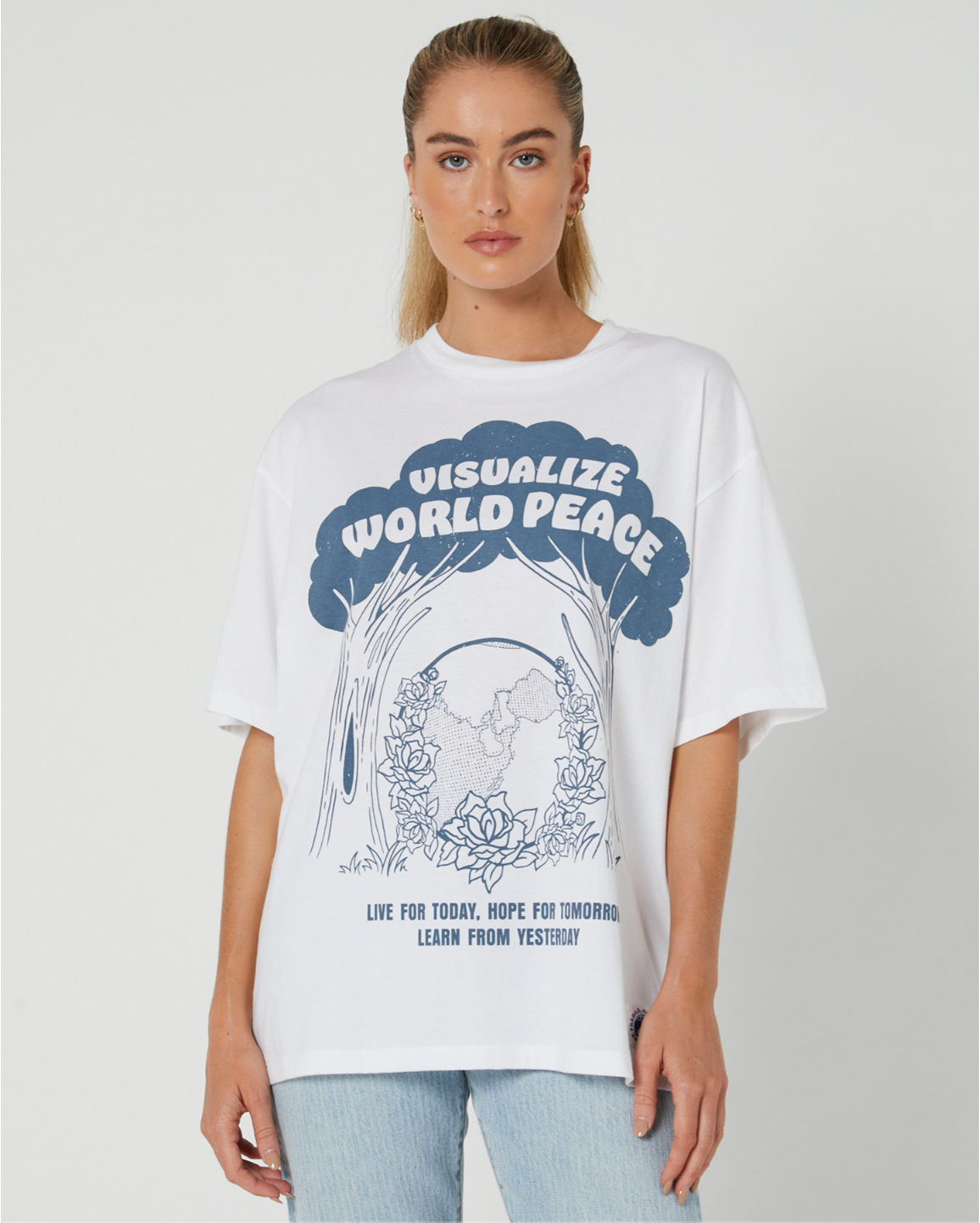 Graphic Short Stack Tee - Visualize World