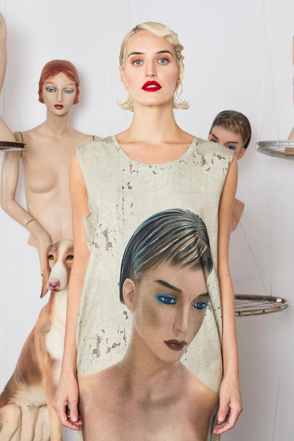 Strike A Pose - Blue Eyes Dress