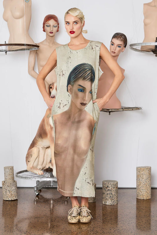 Strike A Pose - Blue Eyes Dress