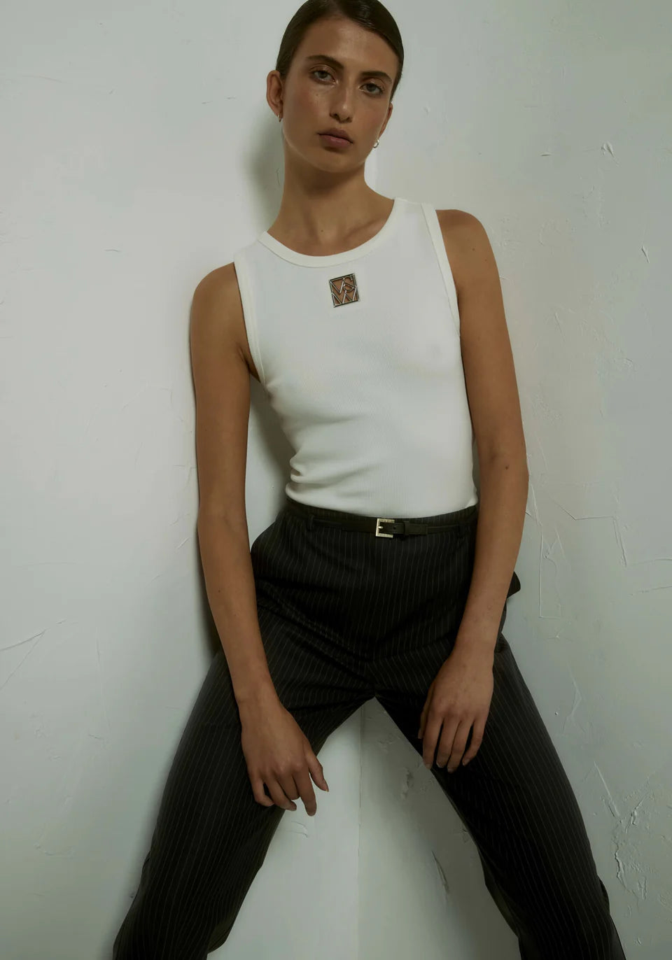V&W Metal Tank - Ivory