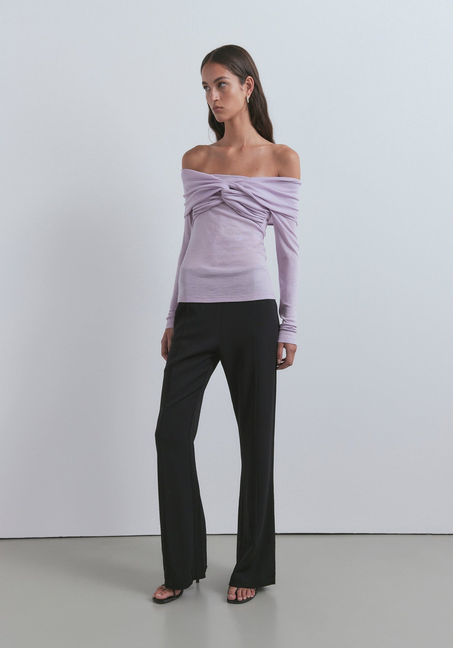 Titanic Merino Top - Lavender